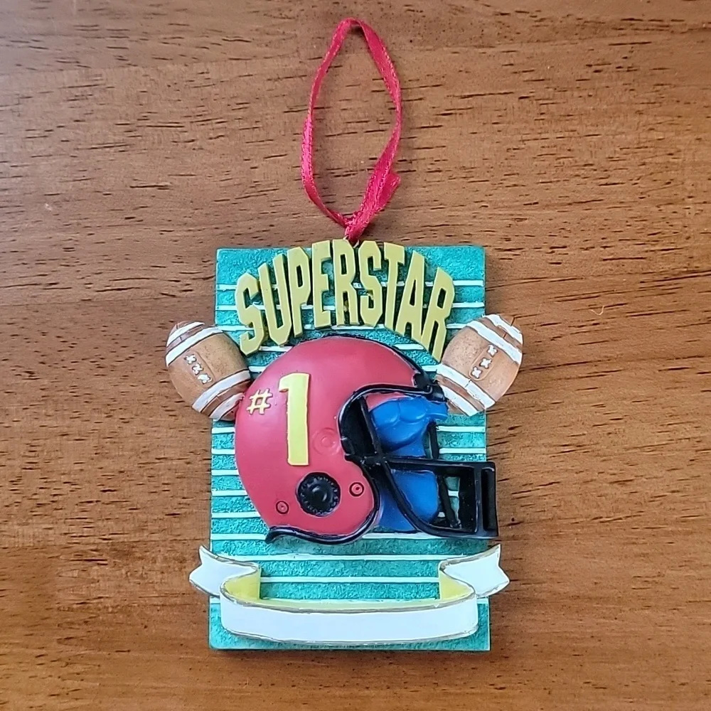 Avon 1997 Just for You Football Ornament